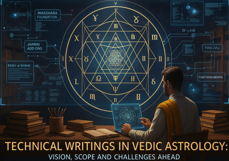 Technical Writings in Vedic Astrology: Vision, Scope & Challenges Ahead